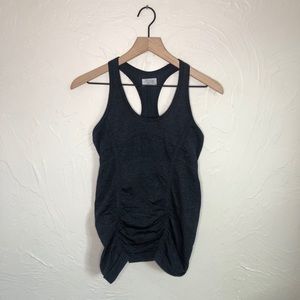 Athleta Women Fastest Track Tank Top Ruched XS